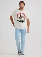 Wrangler x Diamond Cross Giddy Up Tee Marshmallow