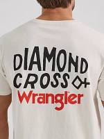 Wrangler x Diamond Cross Giddy Up Tee Marshmallow