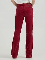 Women's Corduroy Bold Bootcut Jean Carmine