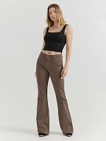 Women's Wrangler® Fierce Flare Jean Clay Canyon