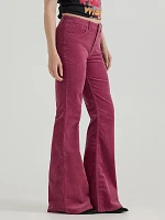 Women's Wrangler® Corduroy High Rise Fierce Flare Jean Charmed