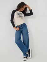 Women's Loose Fit Carpenter Jean Denver