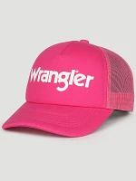 Wrangler Logo Baseball Cap in Pink