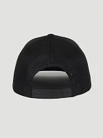 Wrangler Leather Patch Baseball Cap in