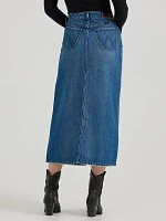 Women's Midi Denim Skirt Bonnie