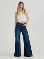 Women's Wide Leg Jean Paisley