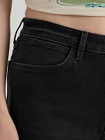 Women's Wide Leg Jean Carbon