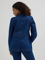 Women's Denim Blazer Unworn