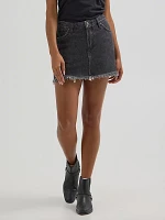 Women's Denim Mini Skirt Icon Era