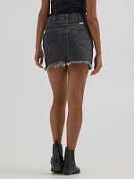 Women's Denim Mini Skirt Icon Era