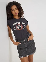 Women's Denim Mini Skirt Icon Era