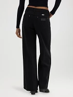 Women's Worldwide Mid Rise Wide Leg Jean Midnight Ride