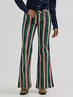 Women's Mid Rise Wanderer Stripe Jean Painterly