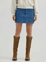 Women's Denim Mini Skirt Original Rinse