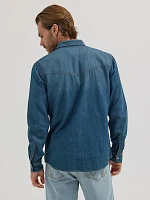 Men's Iconic Cowboy Wash Denim Shirt Tobacco