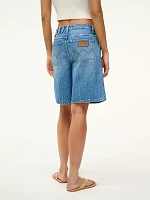 Wrangler + STAUD The Bermuda Short Mid Blue