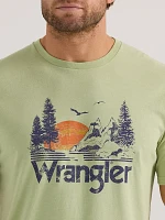 Men's Wrangler Western Sun Graphic T-Shirt Reseda