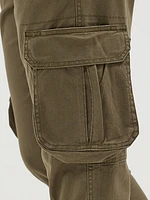 Men's Wrangler Flex Tapered Cargo Pant Pine Green