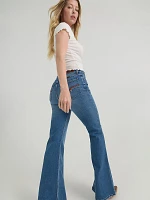 Women's Fierce Flare Embroidered Jean Ellis