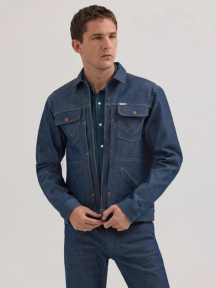 Men's Blue Bell Raw Denim Jacket Cooper