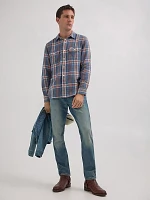 Men's Plaid Shirt Rainbow