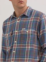 Men's Plaid Shirt Rainbow