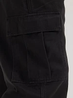 Men's Fleece Lined Cargo Pant Black