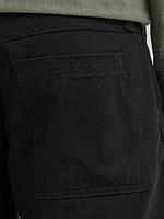 Men's Fleece Lined Cargo Pant Black