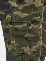 Men's Fleece Lined Cargo Pant Smooth Camo