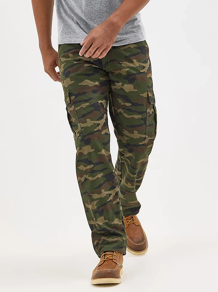 Men's Fleece Lined Cargo Pant Smooth Camo