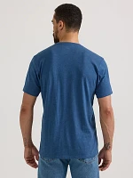 Men's Horseshoe Cowboy T-Shirt Dark Denim