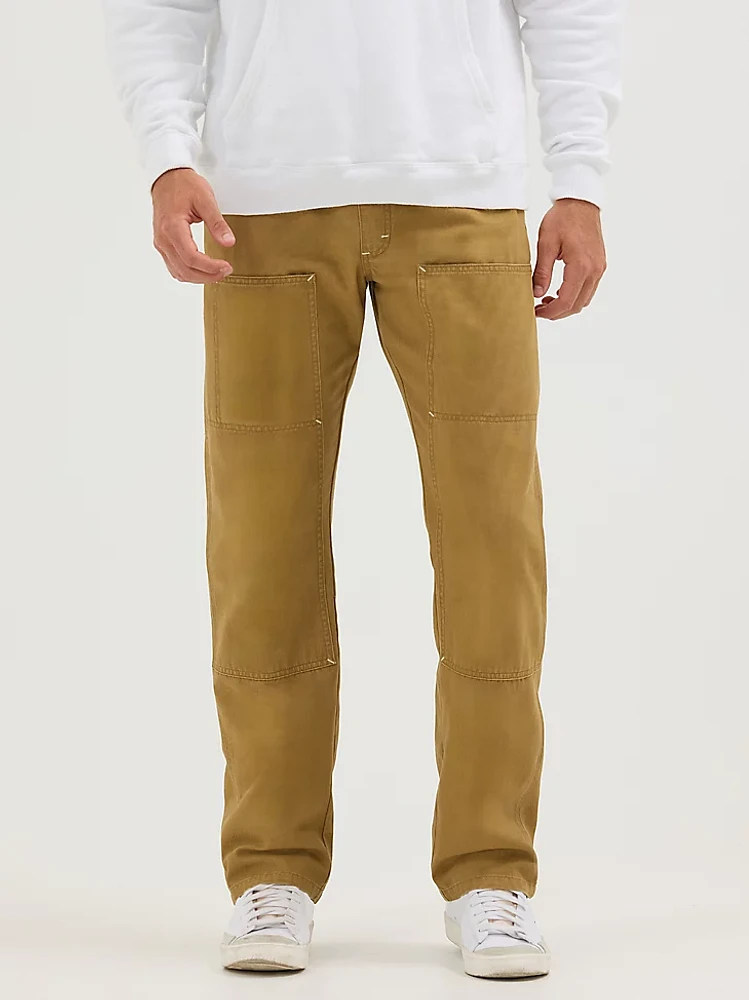 Men's Relaxed Fit Utility Pant Dull Gold