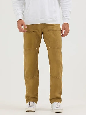 Men's Relaxed Fit Utility Pant Dull Gold