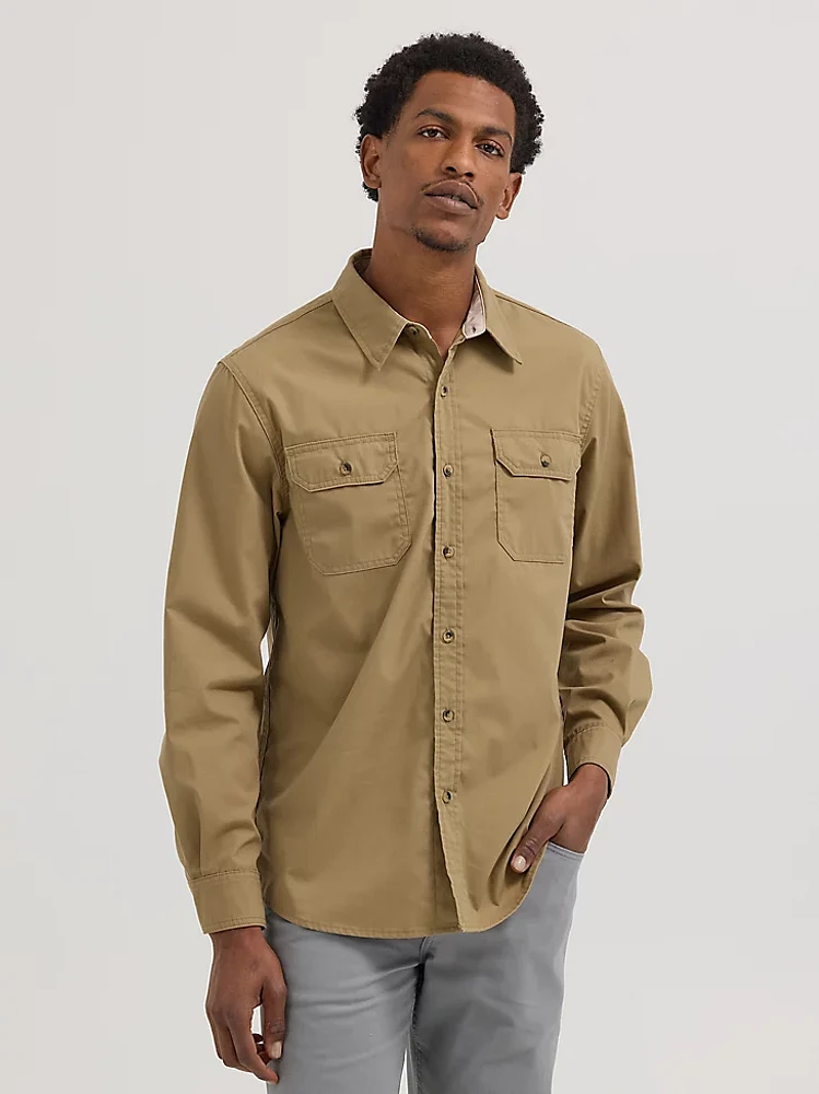 Men's Relaxed Fit Stretch Shirt Elmwood