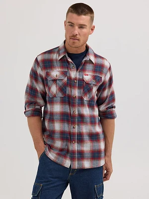 Men's Heritage Flannel Shirt Biking Red