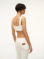 Wrangler + STAUD The Overall Knit Bra White