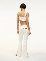 Wrangler + STAUD The Overall Knit Bra White