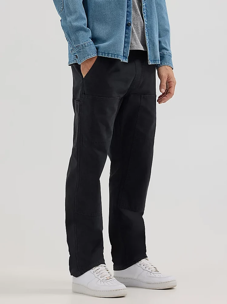 Men's Relaxed Fit Utility Pant Black