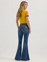 Wrangler x Lainey Wilson Baskin Blue Bell Bottoms Wash