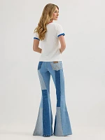 Wrangler x Lainey Wilson Slim Ringer Tee White