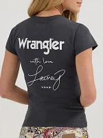 Wrangler x Lainey Wilson With Love Shrunken Band Tee Phantom