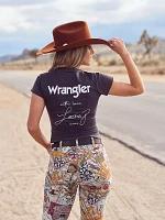 Wrangler x Lainey Wilson With Love Shrunken Band Tee Phantom