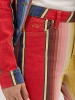 Wrangler x Lainey Wilson Rodeo Ben Stripe Bell Bottoms