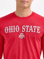 Men's Wrangler Collegiate Rattler Long Sleeve T-Shirt Ohio State