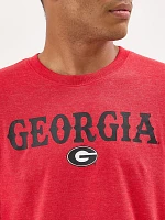 Men's Wrangler Collegiate Rattler Long Sleeve T-Shirt University Of Georgia