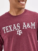 Men's Wrangler Collegiate Rattler Long Sleeve T-Shirt Texas A&M