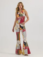 Wrangler x Lainey Wilson Printed Patchwork Vest Sundown