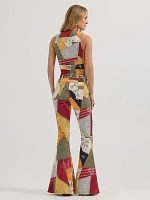 Wrangler x Lainey Wilson Printed Patchwork Vest Sundown