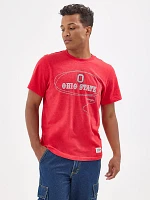 Men's Wrangler Collegiate Barb Wire T-Shirt Ohio State