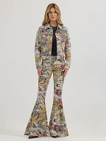 Wrangler x Lainey Wilson Life of Trucker Jacket Storyteller Print